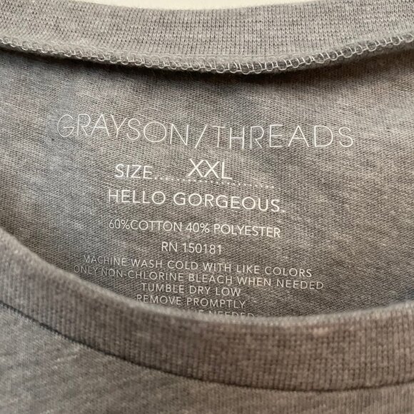 NWT - Ladies LOVE graphic t-shirt; sz XXL - Picture 2 of 3